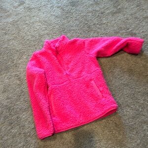 Girls NWOT never worn, quarter zip jacket